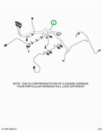 2518767C91 Harness, Master,   A26 Engine,