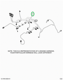 2518837C91 HARNESS,HARN, LT ISX ENGINE