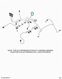 2518838C91 HARNESS,HARN, LT ISX ENGINE