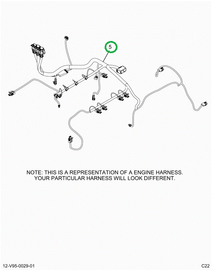 2518845C91 HARNESS,HARN, LT ISX ENGINE