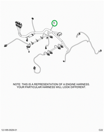 2518848C91 HARNESS,HARN, LT ISX ENGINE
