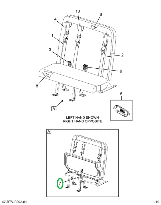 2519091C1 SPRING,GAS SPRING, 60 LBS, FOR