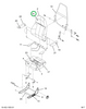 2519147C91 Upholstered Seat Back, Charcoa
