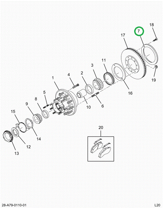 2519273C1 RING, ANTILOCK BRAKE SYSTEM AB