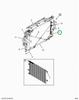 2519403C91 CHANNEL, RADIATOR RIGHT SIDE S