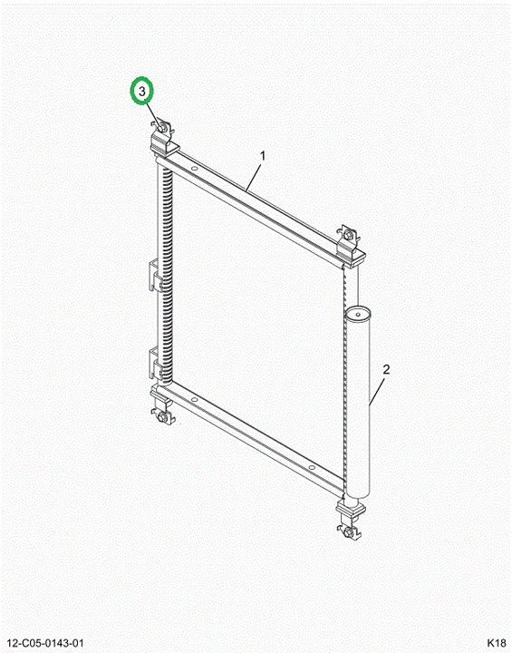 2519450C91 BRACKET,MOUNTING, AIR CONDITIO
