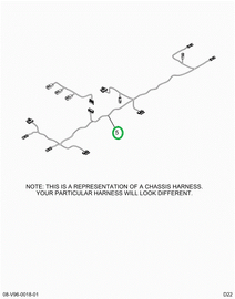 2519466C91 Harness, Master,   A26 Forward