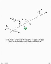 2519467C91 Harness, Master,   A26 Forward