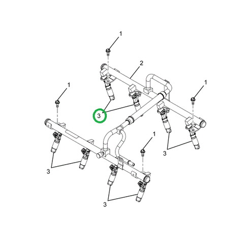 2519584C91 INJECTOR, FUEL GAS