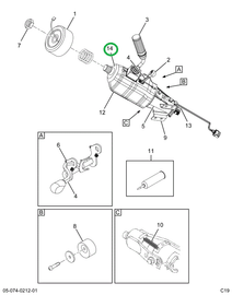 2519811C91 Service Column
