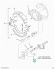 2519819C91 Bracket, Chamber Rh Rear