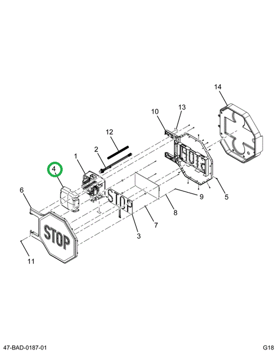 2519825C1 Cover, Electrical Motor, Molde