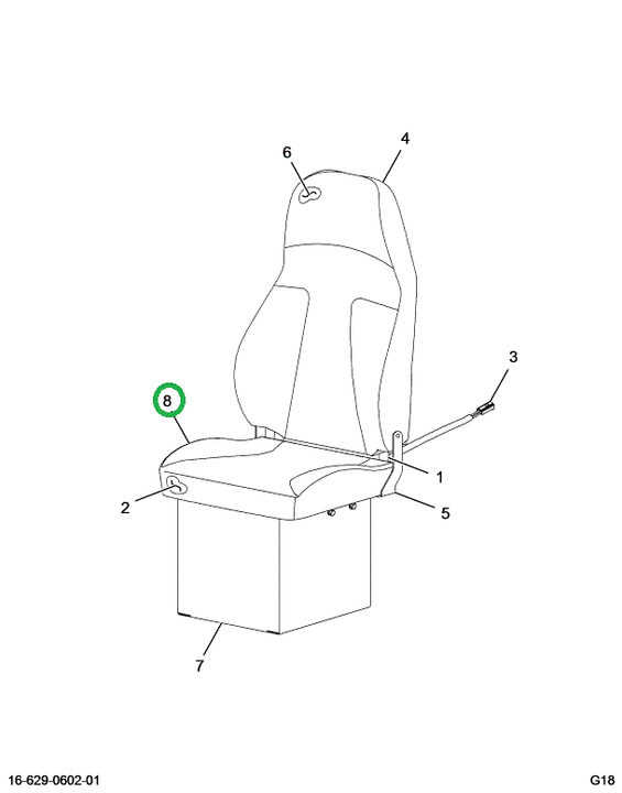 2519922C1 COVER, CUSHION