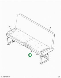 2519943C1 Cover, Cushion