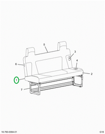 2519944C1 Cover, Cushion