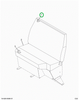 2519971C1 Cushion, Upholstered Back
