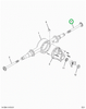 2520192C91 SHAFT, AXLE, LEFT HAND