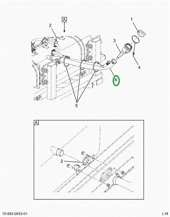 2520482C1 HOSE, FORMED, FUEL FILLER