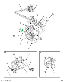2520513C91 Valve, Tractor Brake Assembly