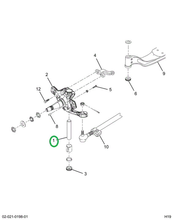 2520703C91 PIN,ABD KING  PIN OVERHAUL KIT