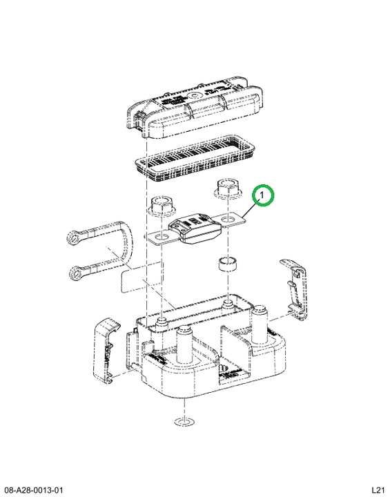 2520846C1 Fuse, Mega Fuse 200a, Pdm