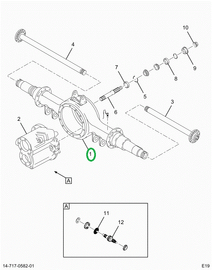 2520977C91 Axle Housing