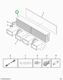 2521037C1 COIL ASSEMBLY, METAL, FM55