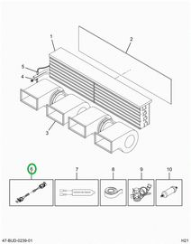 2521039C1 HARNESS, EVAPORATOR, FM55