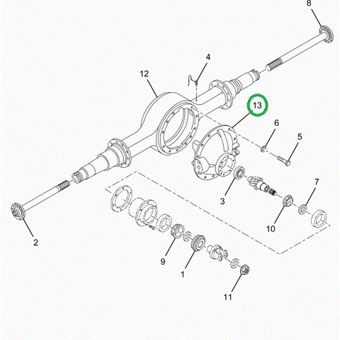 2521065C91 Head Assy 19060s 5.57
