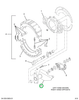 2521116C1 Bracket, Brake Chamber