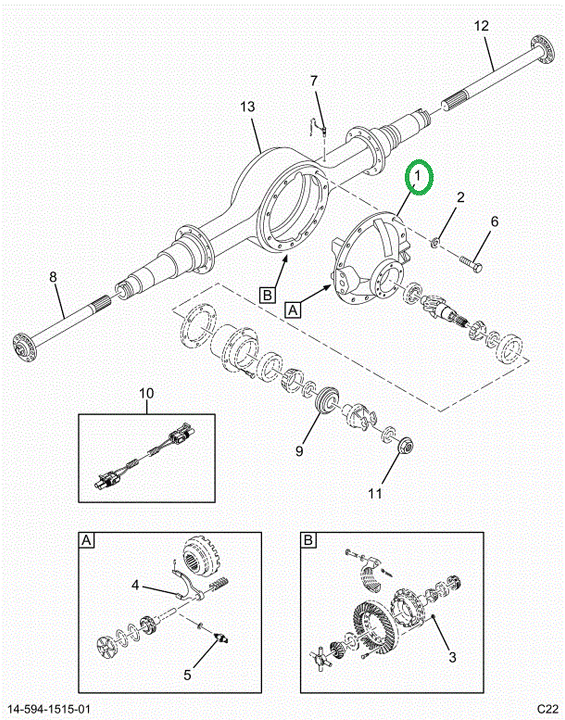 2521129C91 Head Assembly 21060d 4.88