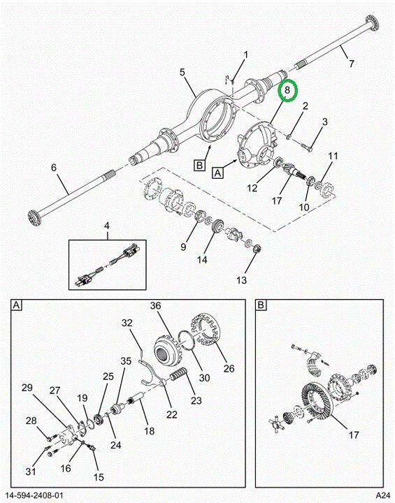 2521134C91 Head Assembly 22060d 6.50