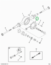 2521144C91 Head Assembly 21060d 557