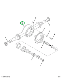 2521147C91 Axle Housing 23060sh Ro