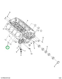 2521176C1 PLUG, ORB, FREEZE, BLOCK