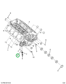 2521178C1 PLUG, ORB, FREEZE, BLOCK