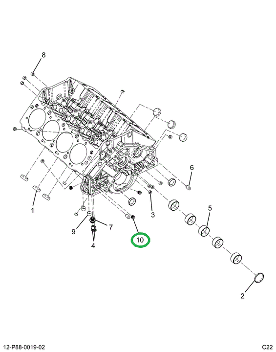 2521179C1 PLUG, ORB, FREEZE, BLOCK