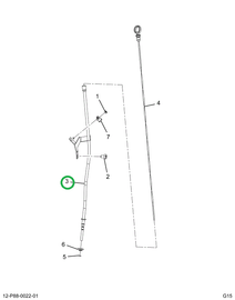 2521190C1 TUBE, DIPSTICK