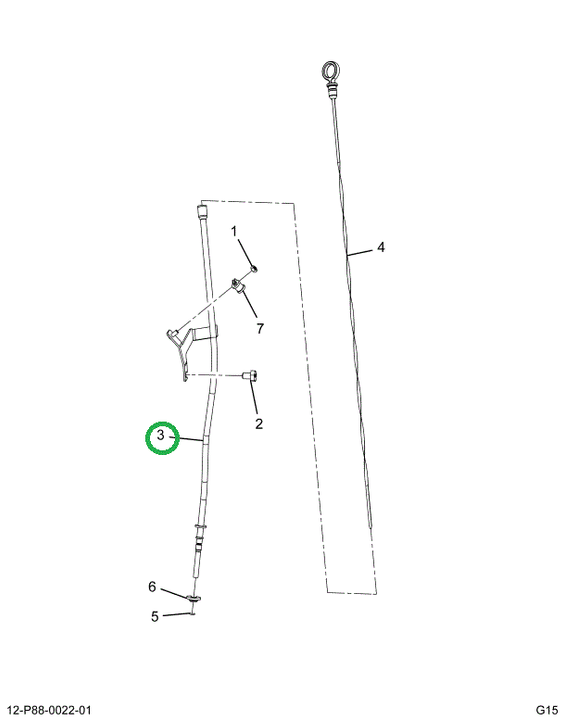 2521190C1 TUBE, DIPSTICK