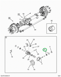 2521630C91 KNUCKLE,CUP & CONE COMBO