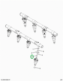 2521933C1 Washer, Injector, Small