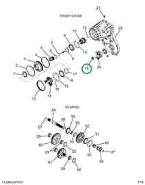 2522002C1 LOCK,NUT- LOCK 1227Y1845