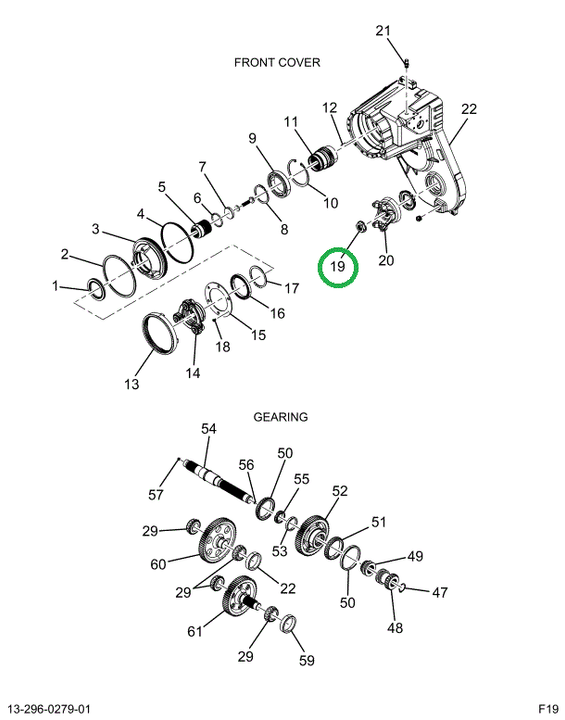 2522002C1 LOCK,NUT- LOCK 1227Y1845