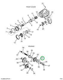 2522009C1 CONE- BEARING A-1228D2578
