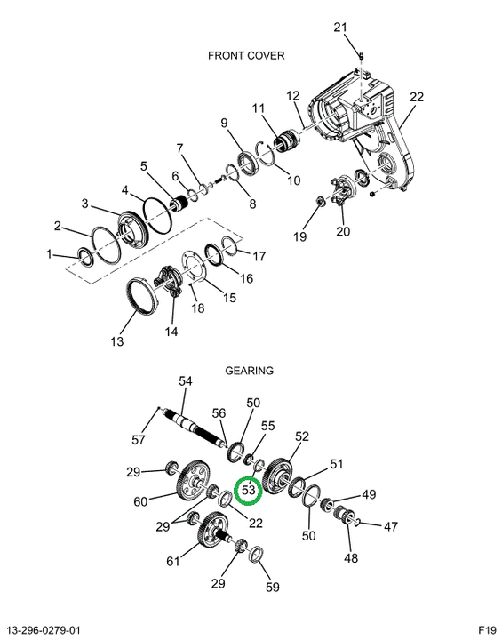2522010C1 CUP- BEARING 1228G2685