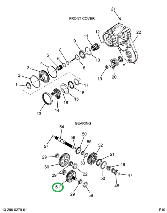 2522026C1 GEAR- DRIVEN, FIN 3892F6350