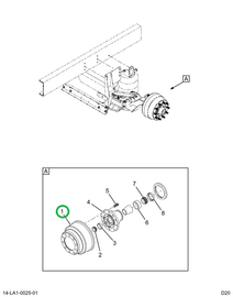 2522059C91 DRUM,BRAKE DRUM