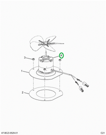2522085C1 BLOWER,MOTOR, HEATER