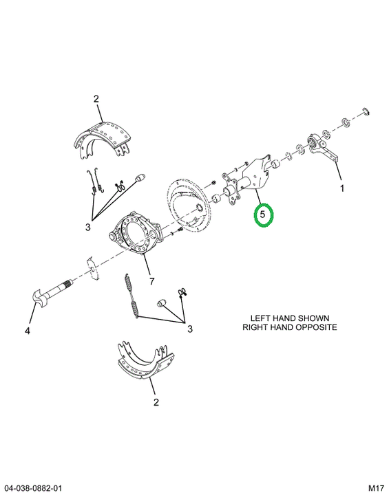 2522281C91 BRACKET, CAM ASSEMBLY