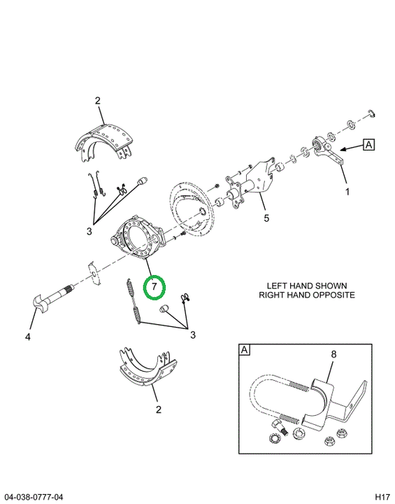2522301C91 Spider Pin Assembly
